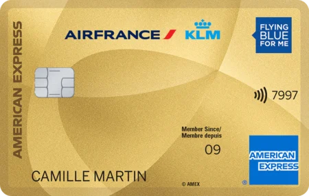 Carte Air France KLM American Express Gold